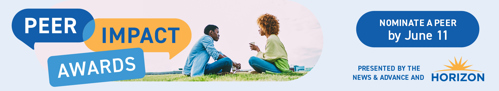 Click to Nominate a Peer for the Peer Impact Awards, accepting nomination from June1-11, 2026